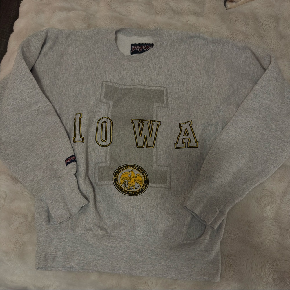 Vintage university of Iowa crewneck